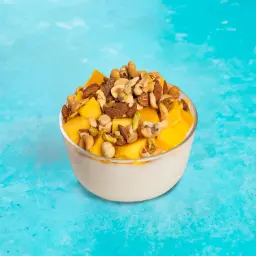 Mango Rice Pudding with Nuts